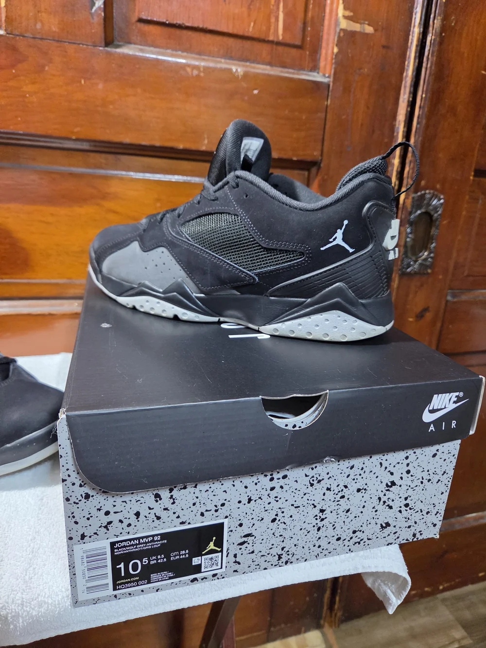 Jordan MVP 92 Black/Wolf Grey-Anthracite Shoes
